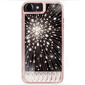 NWT case-mate luminescent light-up case with genuine crystals 💖 iPhone 8 Plus ✨